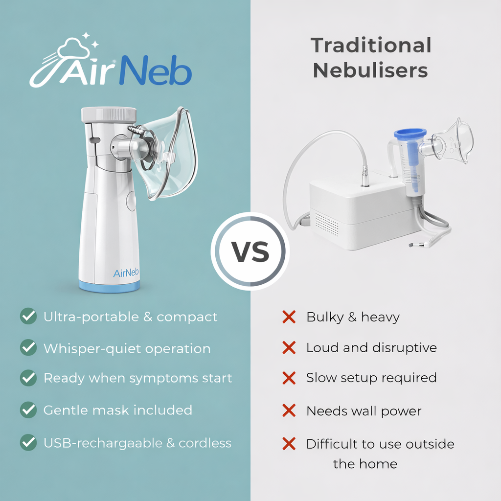 AirNeb : Portable Silent Nebulizer
